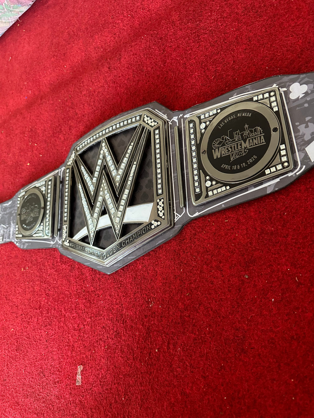 Wrestlemania 42 Championship Replica Title Belt – Adult Size