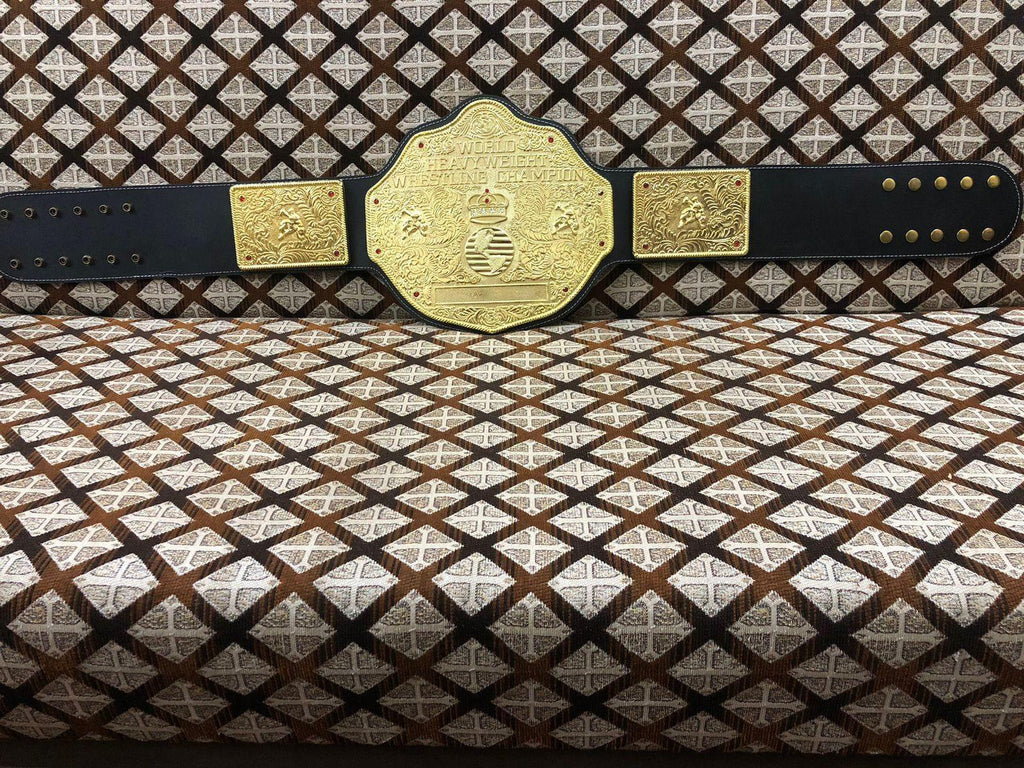 Big Gold World Heavyweight Wrestling Championship Belt