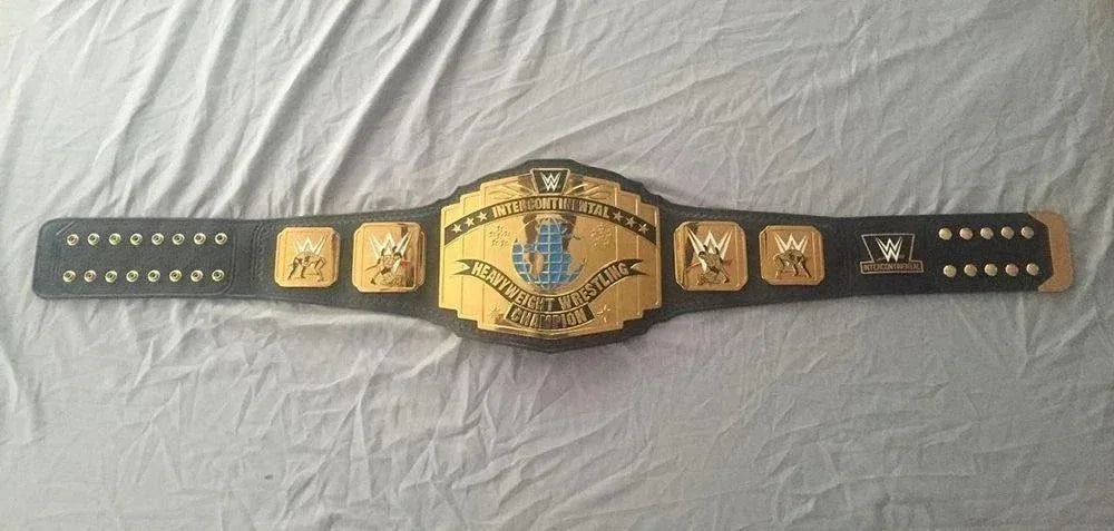 Intercontinental Heavyweight Wrestling Championship Replica Belt Black