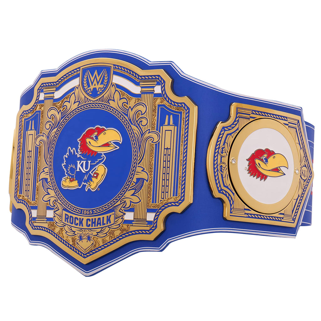 Kansas Jayhawks WWE Legacy Championship Title Belt