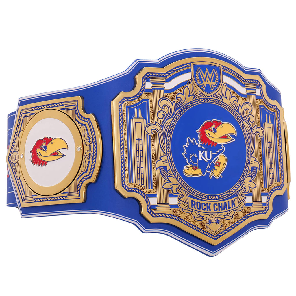 Kansas Jayhawks WWE Legacy Championship Title Belt