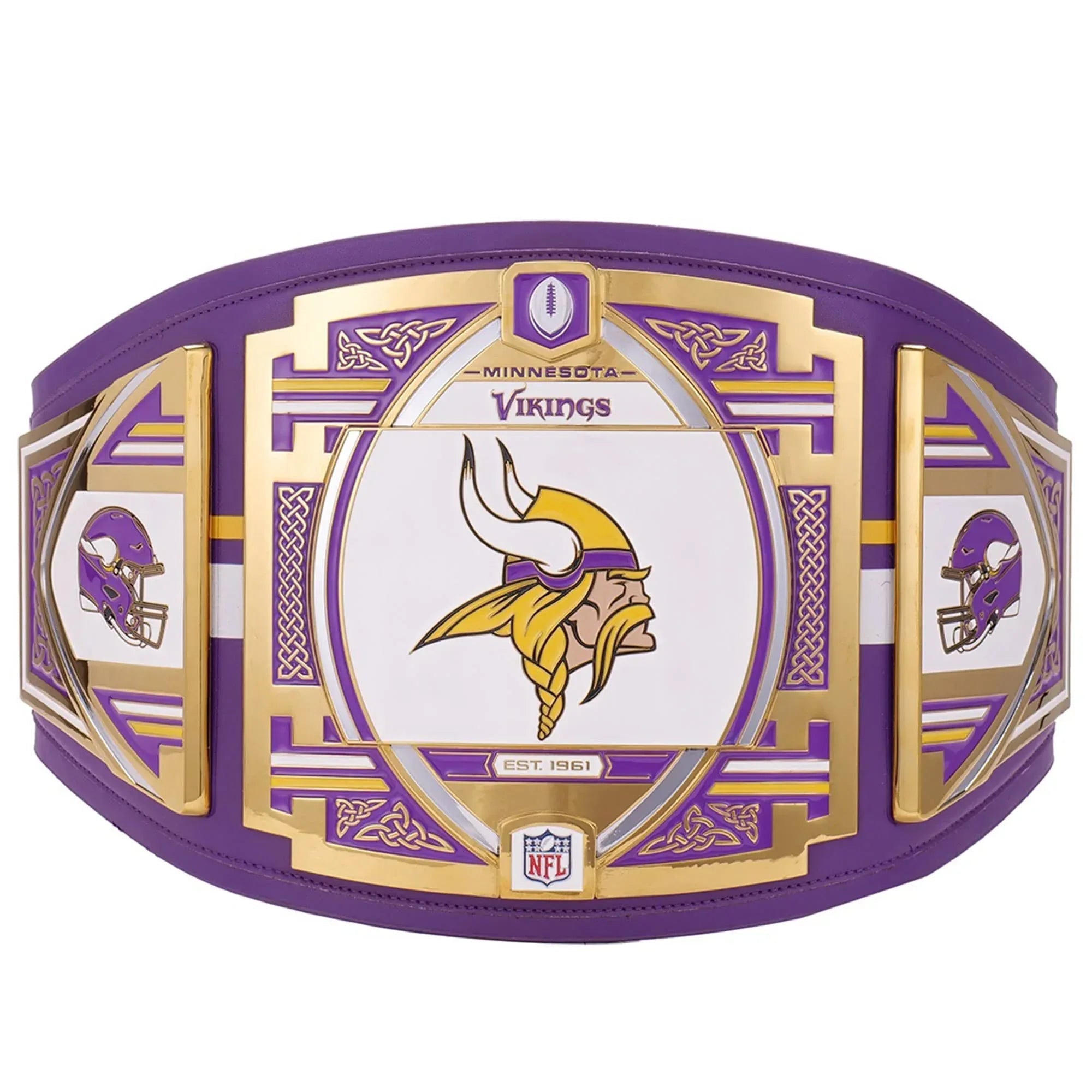 Minnesota Vikings WWE Legacy Championship Replica Belt