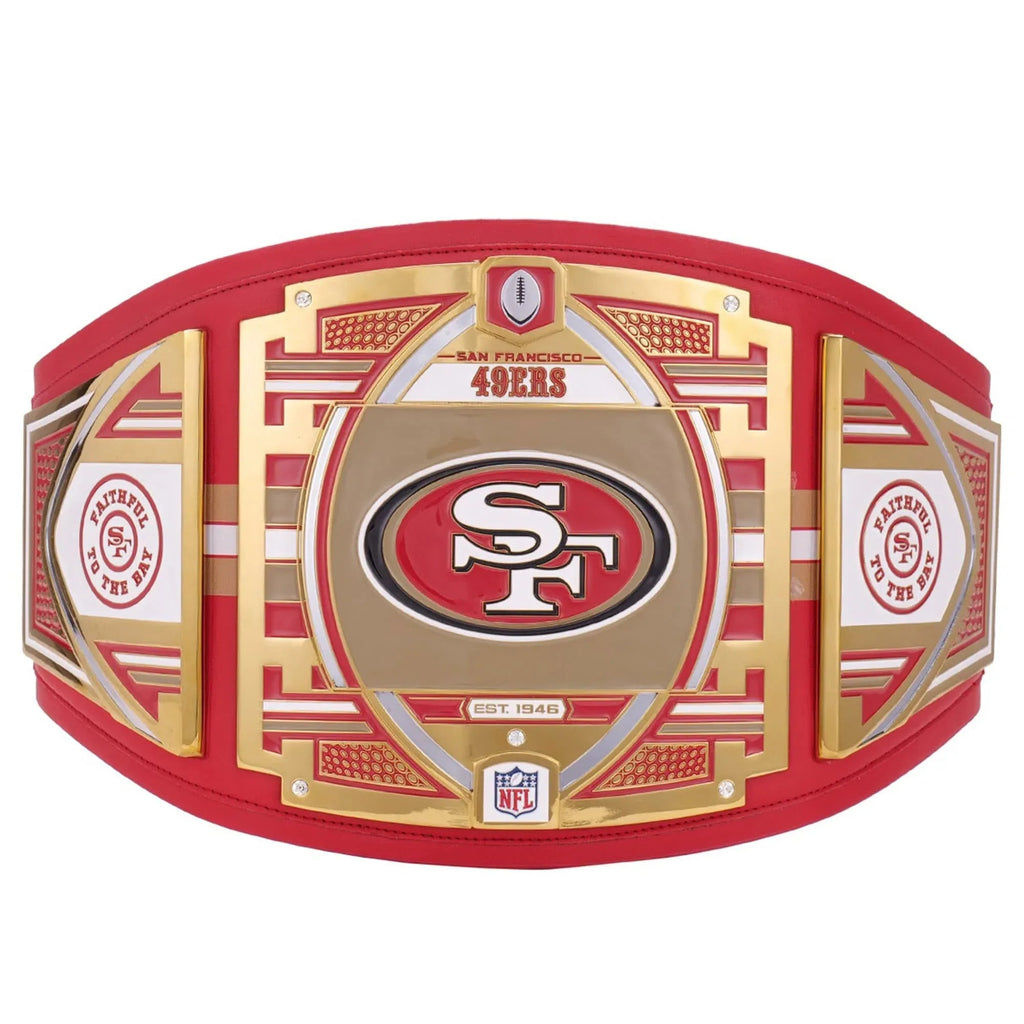 San Francisco 49ers WWE Legacy Championship Replica Belt