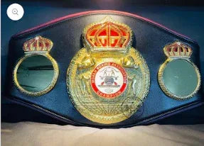WBA boxing belt + IBF boxing belt + Rocky belt