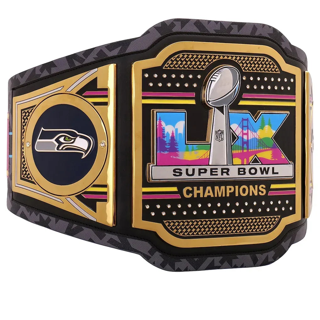 Seattle Seahawks Super Bowl LX Champions Legacy Championship Replica Belt