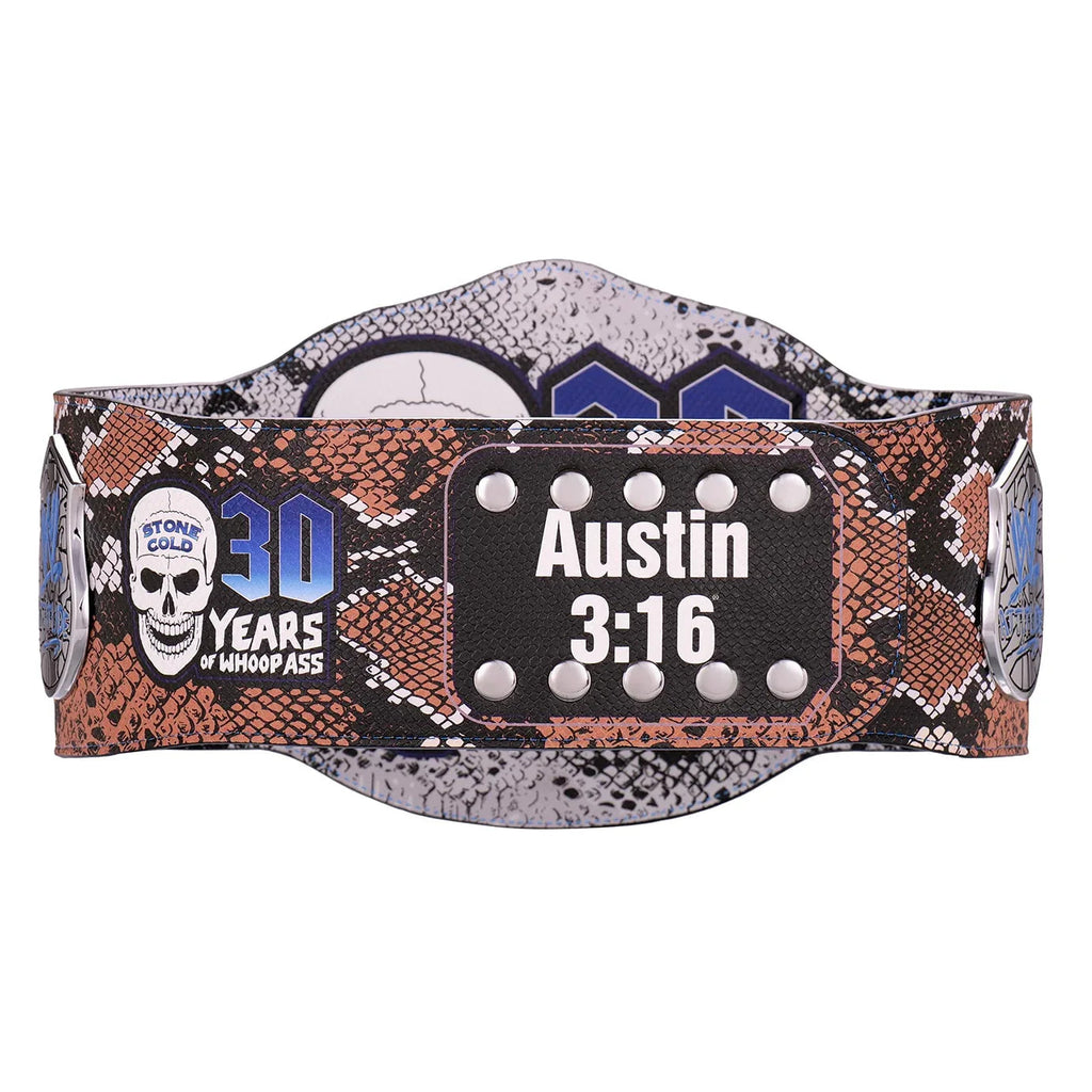Stone Cold” Steve Austin 30 Years Signature Series Championship Belt