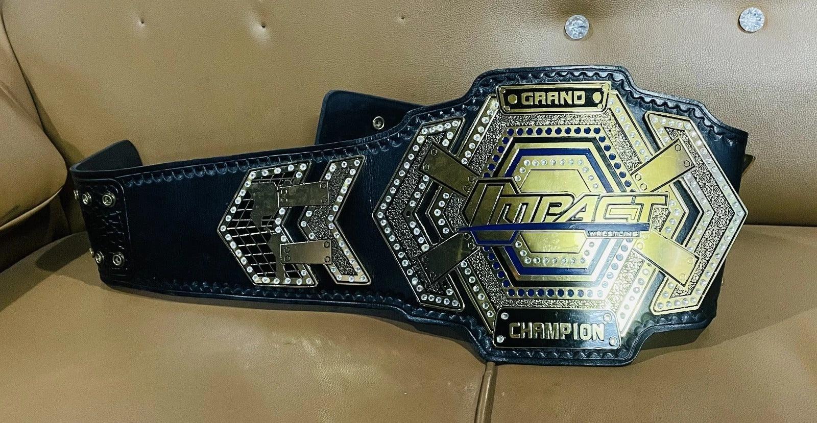 TNA Grand Impact Wrestling Champion Replica Title Belt – Adult Full Size
