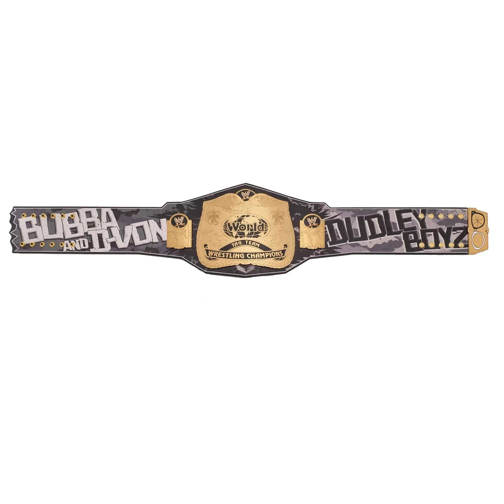 The Dudley Boyz Signature Series World Tag Team Championship Replica Belt