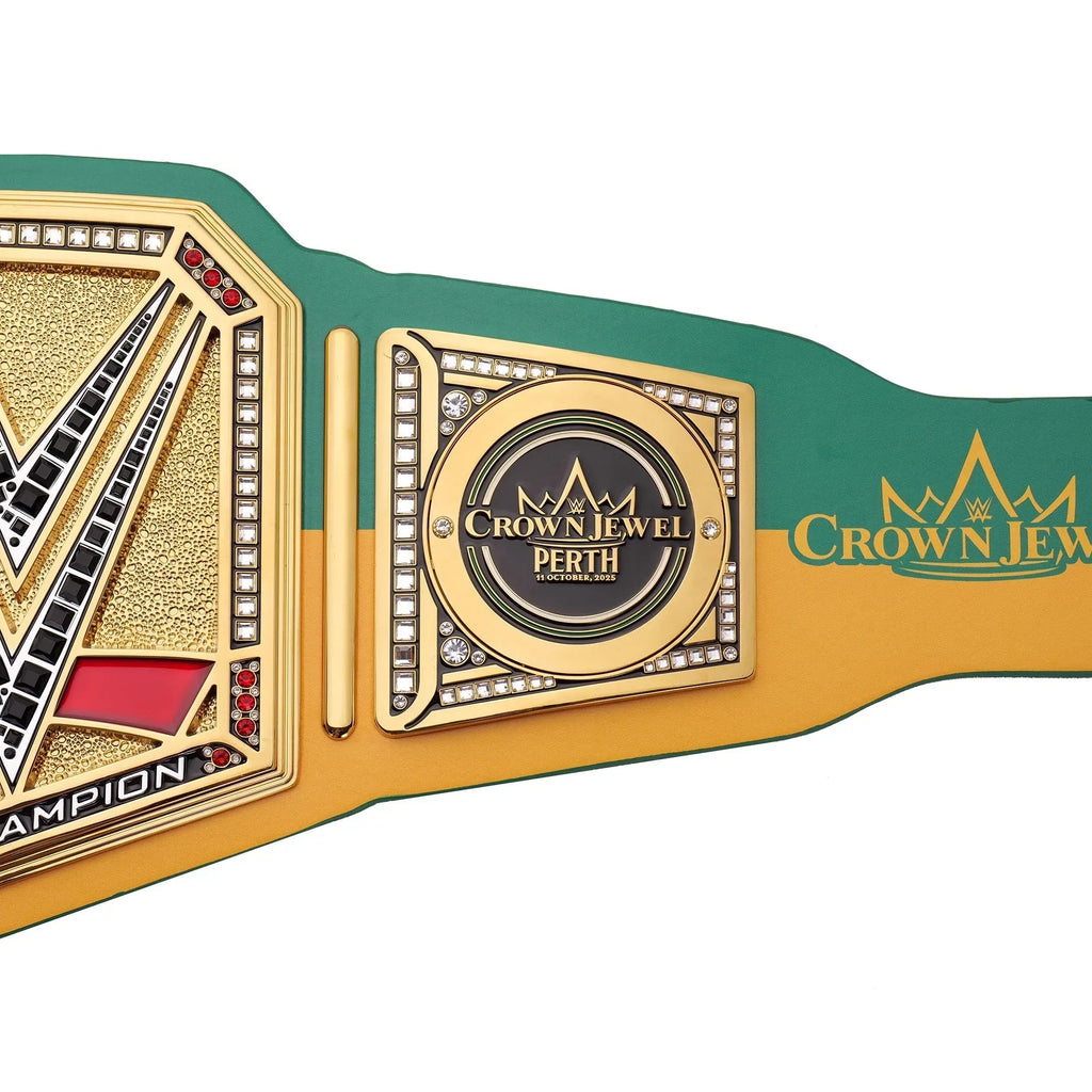 WWE Crown Jewel 2025 Perth Title Belt