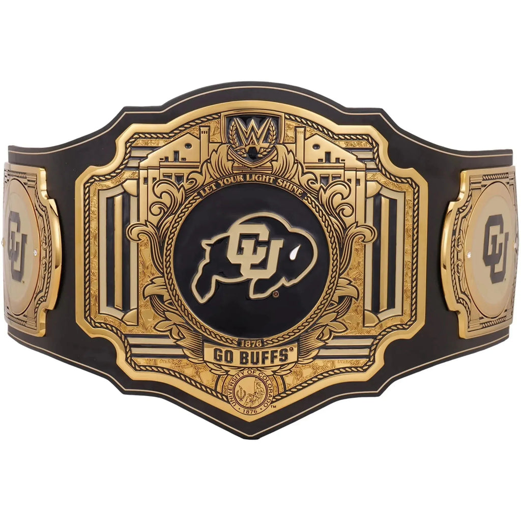 Colorado Buffaloes WWE Legacy Title Belt 2MM