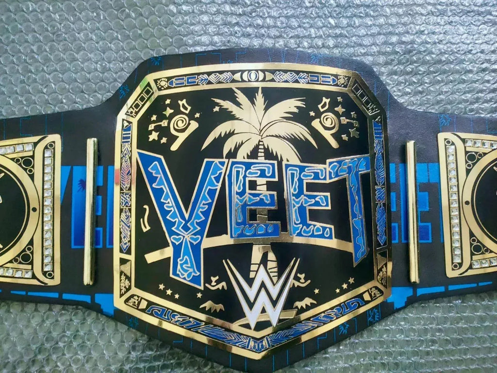 WWE YEET Heavyweight Wrestling Championship Belt
