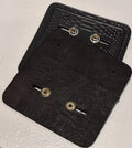 Wrestling Belt Wall Mount Hanger 2 Pack | Real Leather Belt Display Hook | Adjustable Studs | WWE Replica Belt Holder