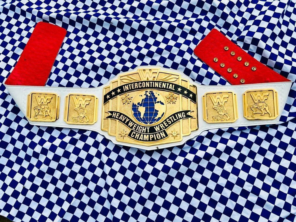 WWE White Intercontinental Championship Belt