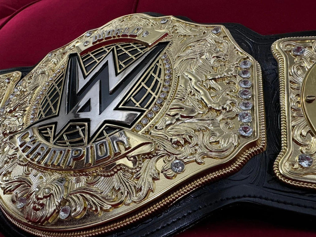 WWE New World Heavyweight Championship Replica Belt | Custom Seth Rollins Side Plates