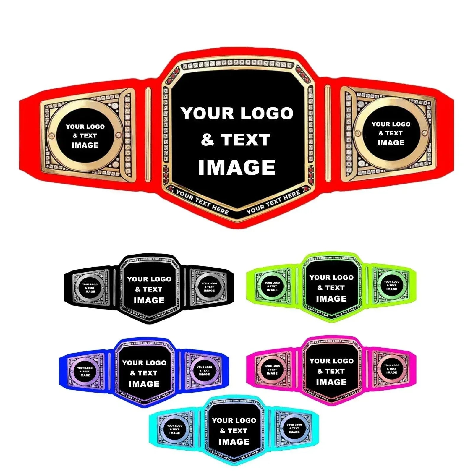 Custom Wrestling Championship Replica Belt