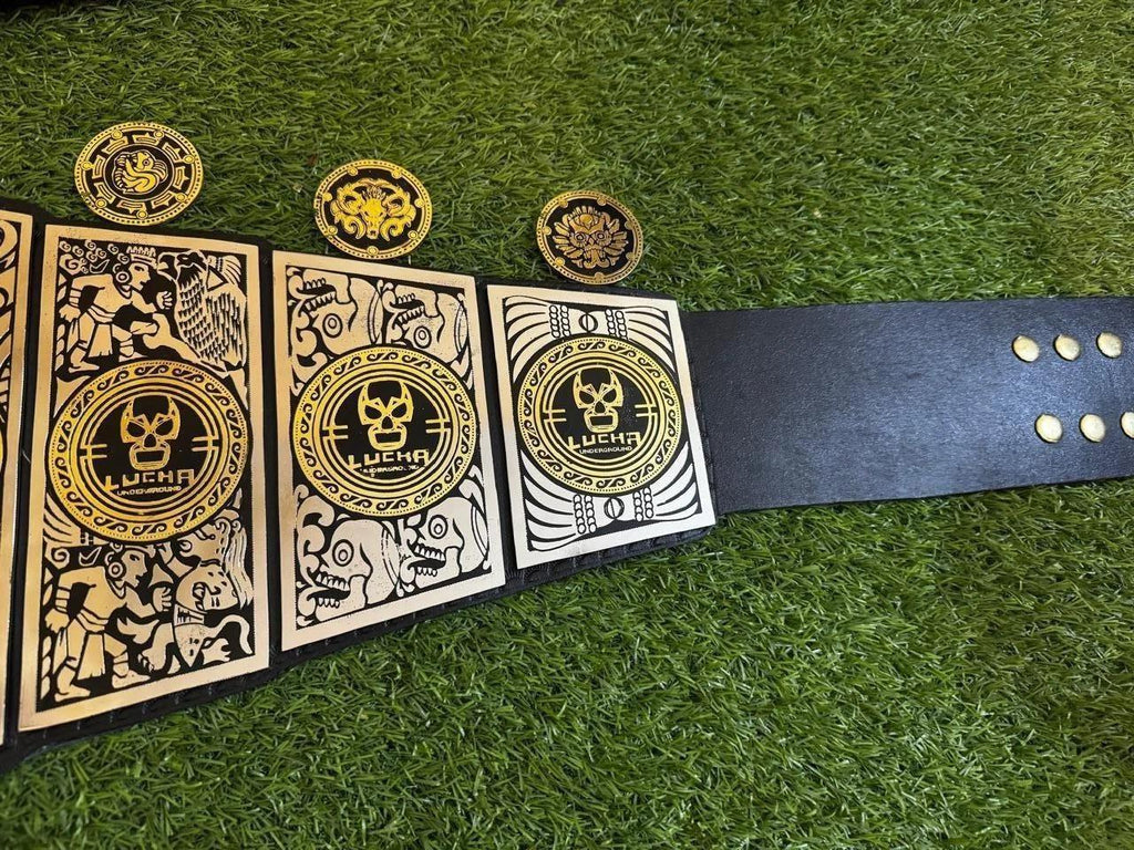 LUCHA Underground Gift of the Gods Championship Wrestling Replica Belt