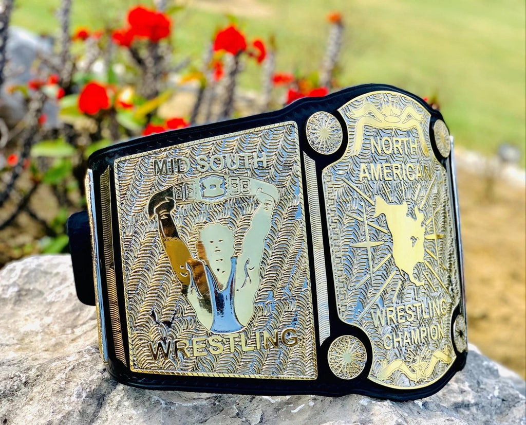 NWA Mid-South North American Championship Wrestling Replica Belt