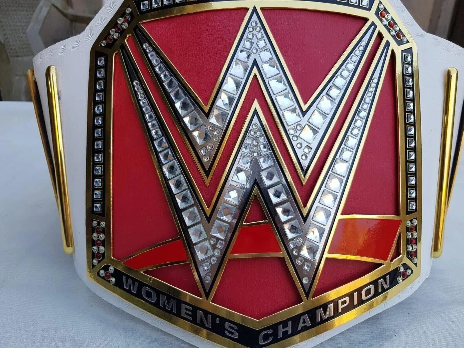 RAW Women’s Championship Replica Wrestling Belt | 2MM 4MM Brass Plates