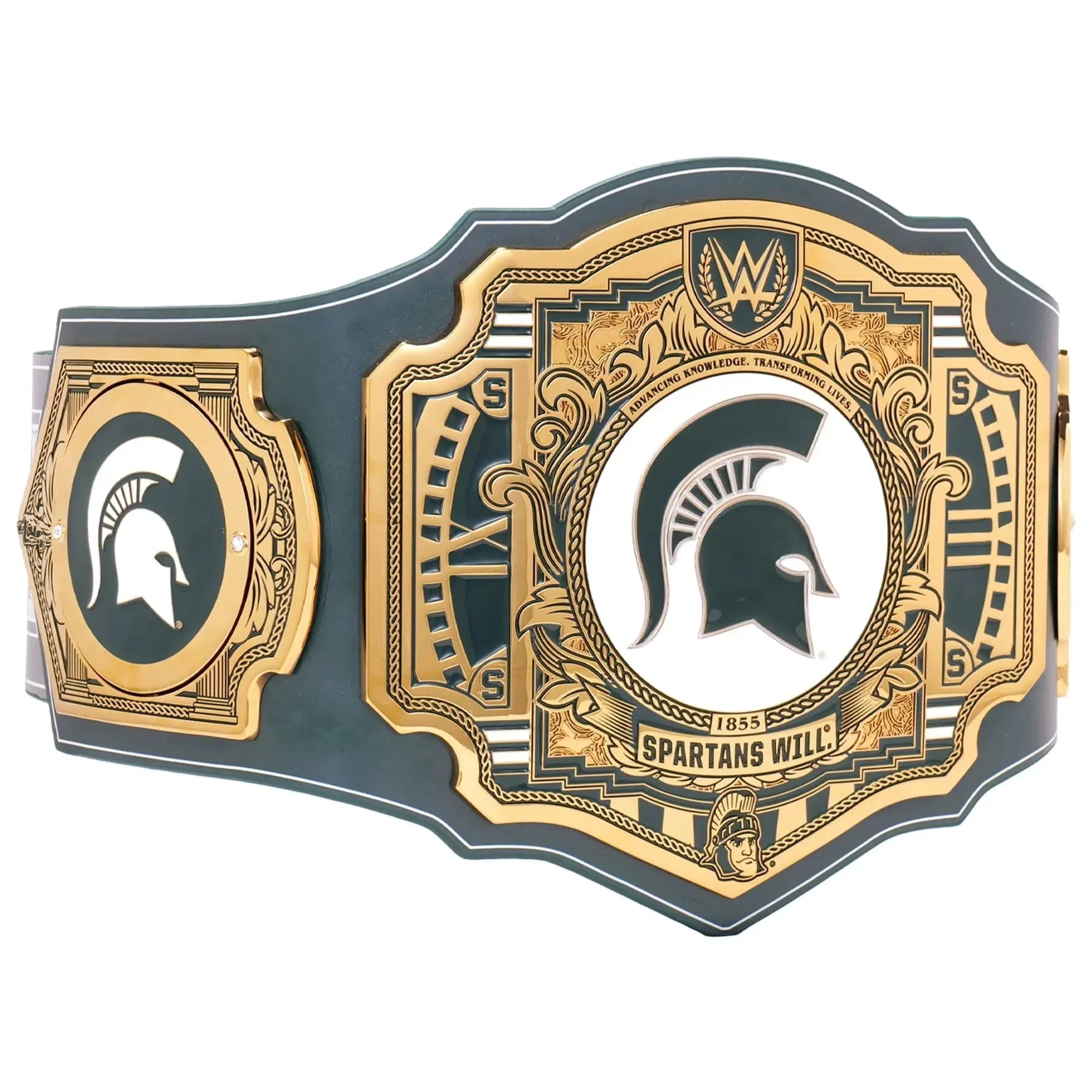 Michigan State Spartans WWE Legacy Title Belt 4MM