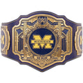 Michigan Wolverines WWE Legacy Title Belt 2mm