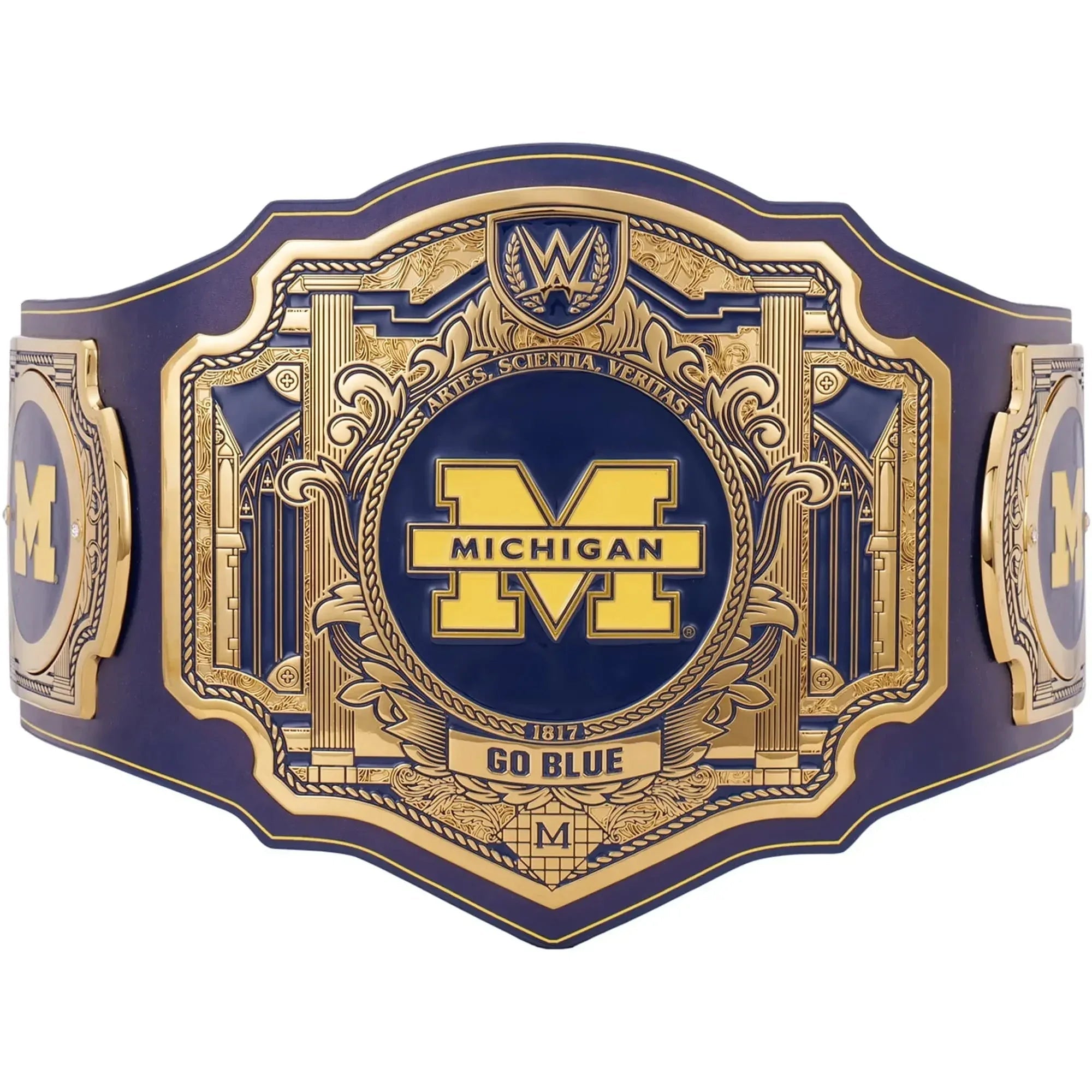 Michigan Wolverines WWE Legacy Title Belt 2mm