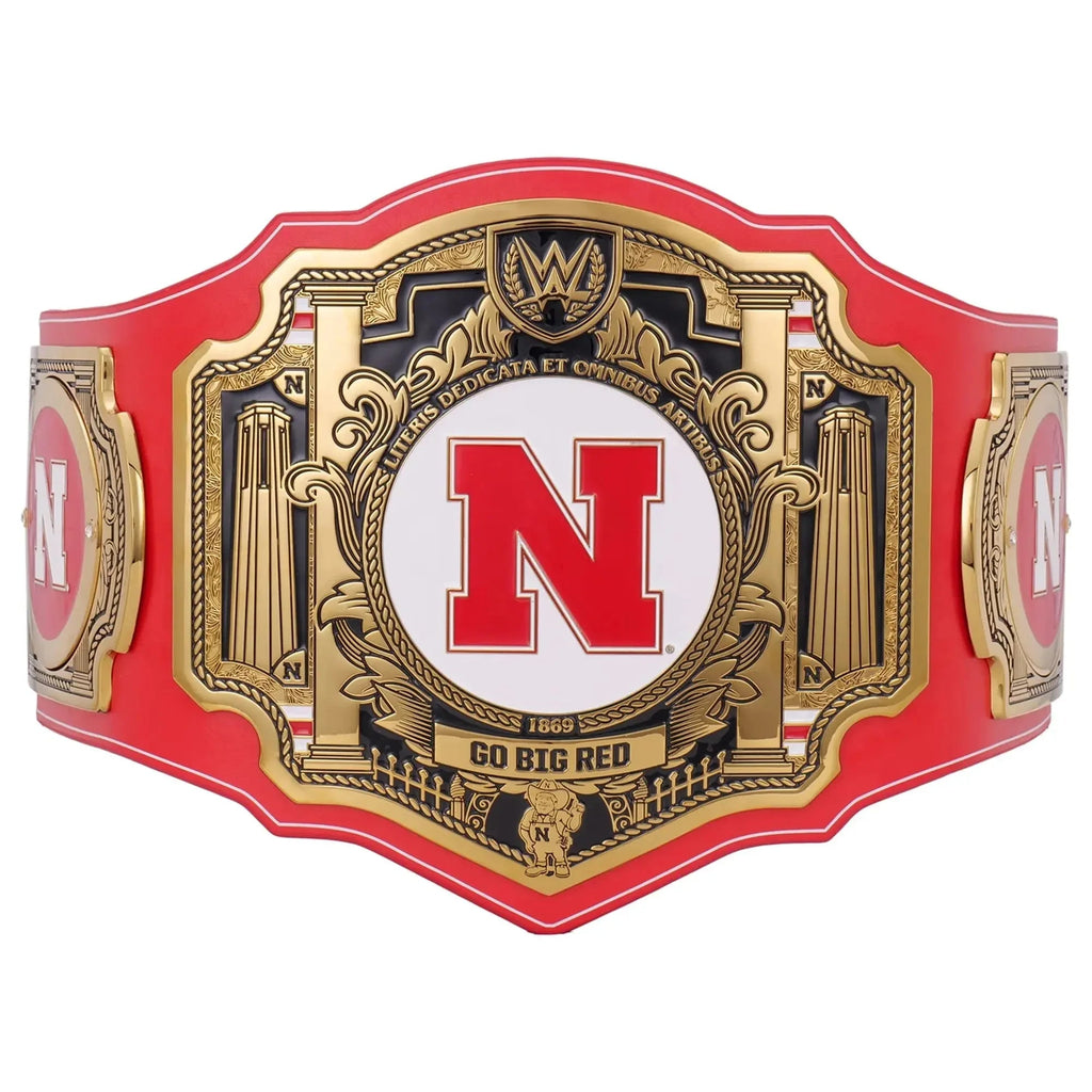 Nebraska Huskers WWE Legacy Title Belt 2MM