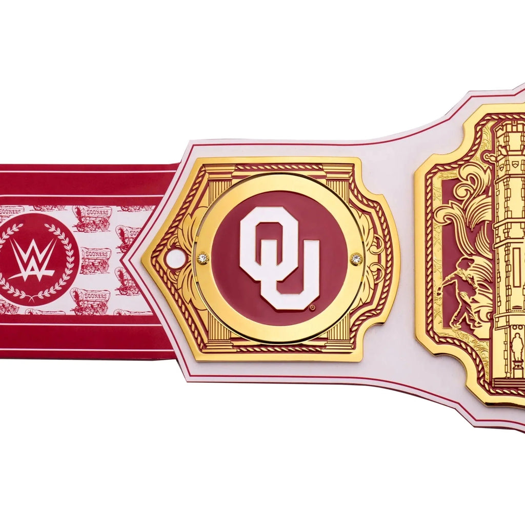 Oklahoma Sooners WWE Legacy Title Belt